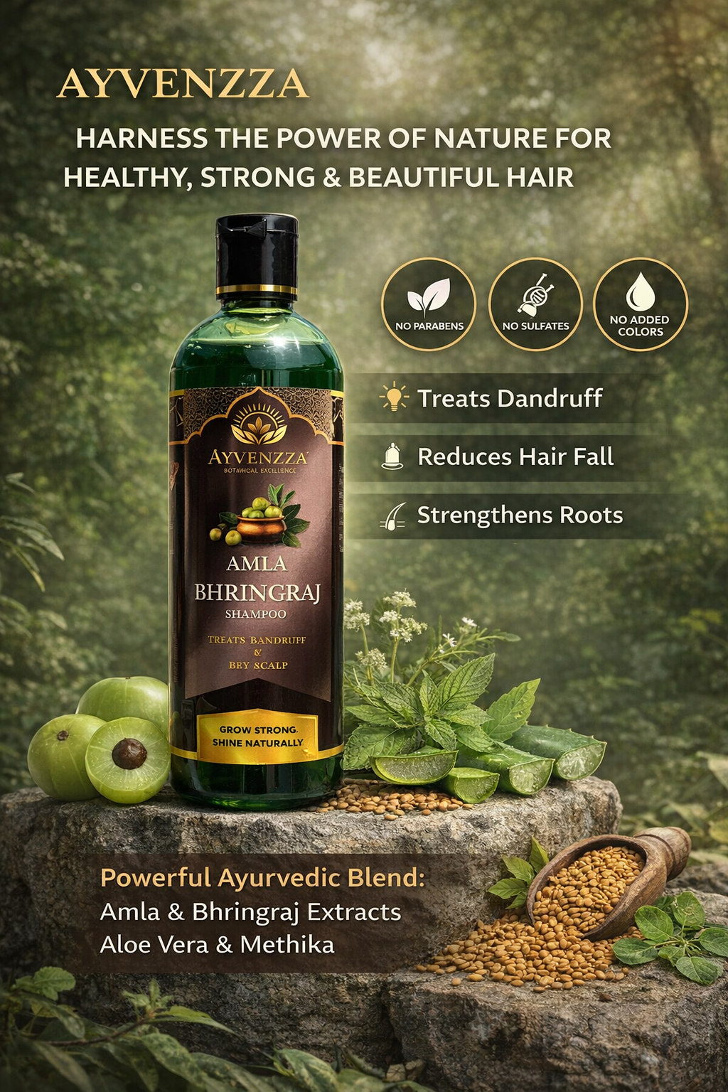 AMLA BHRINGRAJ SHAMPOO