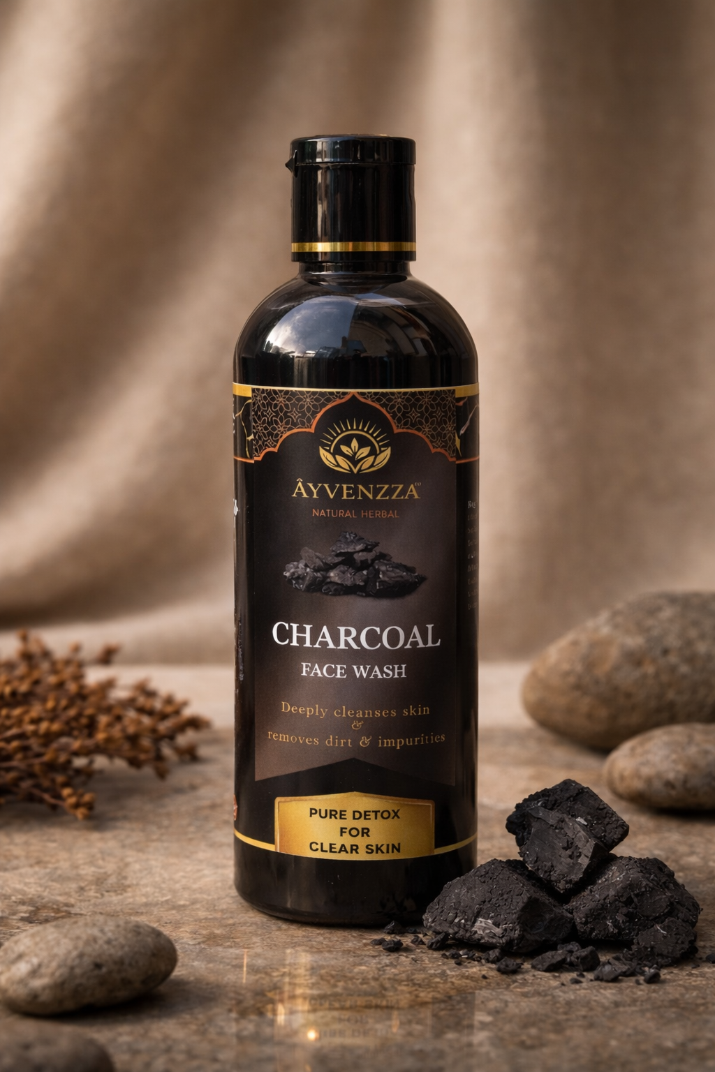 CHARCOAL FACE WASH