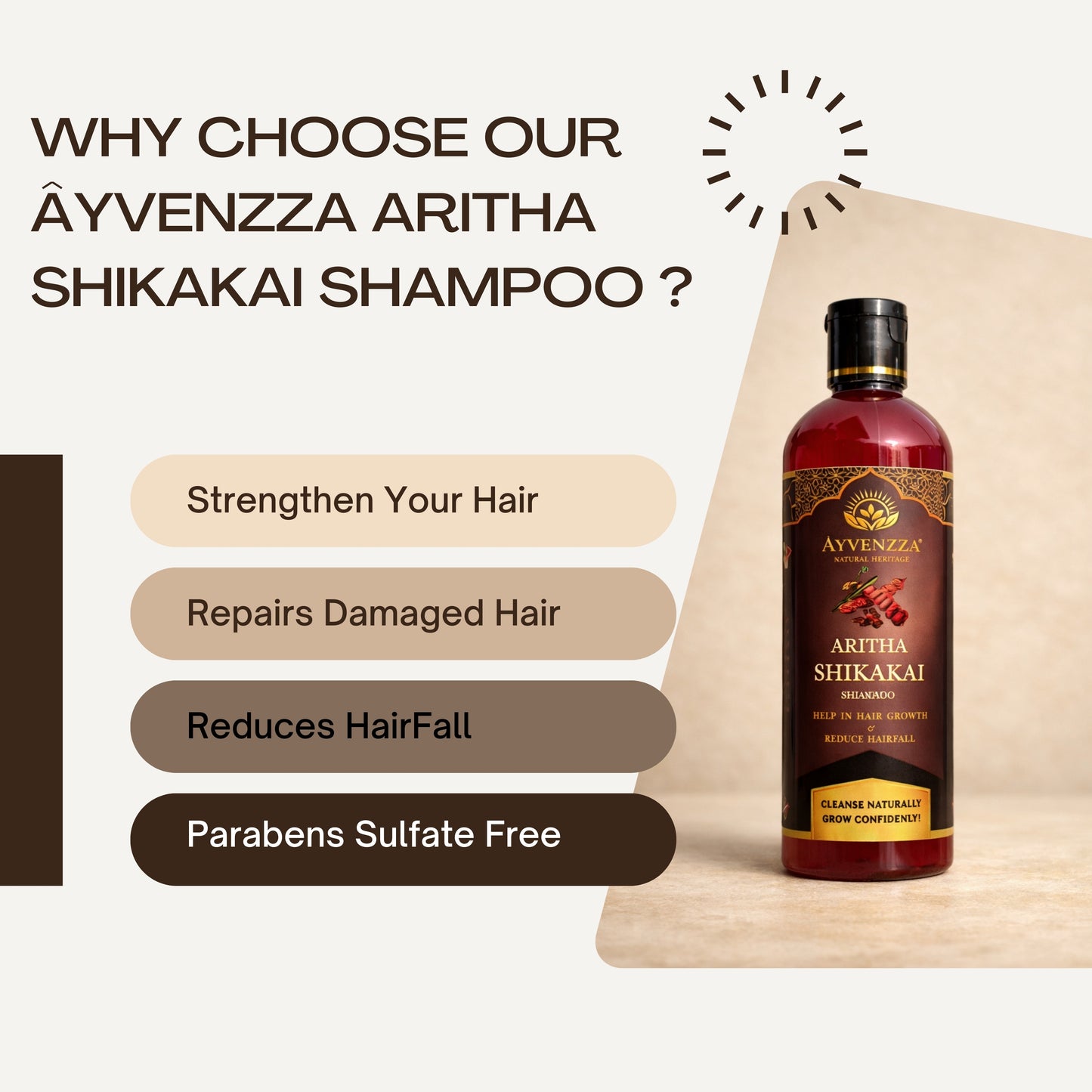 ARITHA SHIKAKAI SHAMPOO